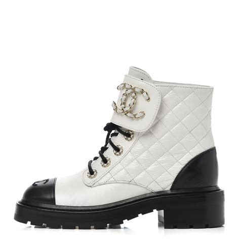 chanel quilted boots 2020